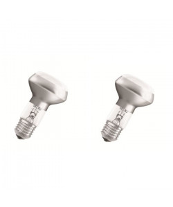 OSRAM Lot de 2 Ampoules spots EcoHalogenes R63 E27 46 W équivalent a 60 W