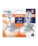 OSRAM Lot de 2 Ampoules spots EcoHalogenes R63 E27 46 W équivalent a 60 W