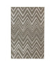 FLOORLUXE Tapis de salon tissé plat taupe champagne 160x230 cm