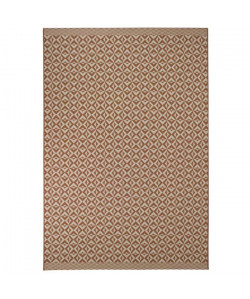 Tapis de salon Sisal style classique 120x170 cm orange