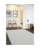 Tapis de salon Design style moderne 120x170 cm bleu et brun