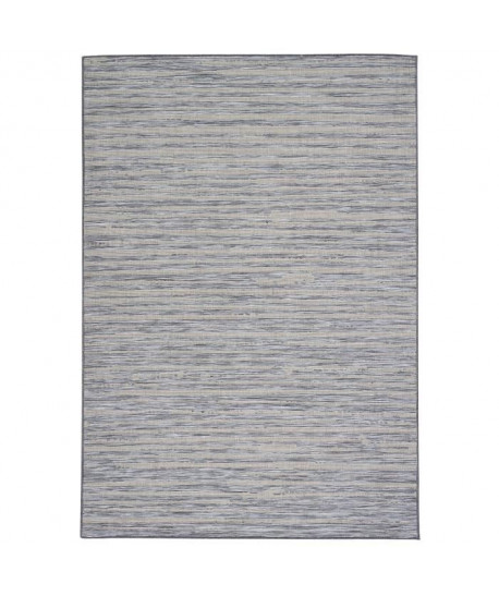 Tapis de salon Design style moderne 120x170 cm gris et noir