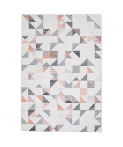 Tapis de salon Color style moderne 120x170 cm beige