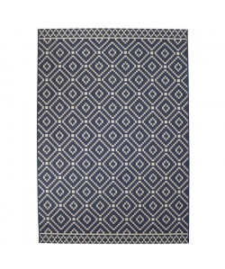 Tapis de salon Sisal style moderne 120x170 cm marine