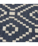 Tapis de salon Sisal style moderne 120x170 cm marine