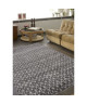 Tapis de salon Wool style classique 160x230 cm gris