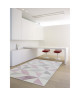 MADRID Tapis de salon style moderne 120x170 cm rose