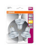 OSRAM Lot de 3 Ampoules Spots LED PAR16 GU10 4,3 W équivalent a 50 W blanc chaud