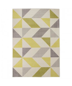 MADRID Tapis de salon style moderne 120x170 cm jaune