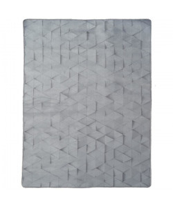 STAMPA Tapis de salon imprimé 120x170 cm  Gris