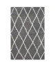 ASMA Tapis de salon Shaggy Berbere  100% polypropylene  120x160 cm  Gris anthracite