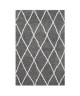 ASMA Tapis de salon Shaggy Berbere  100% polypropylene  160x230 cm  Gris anthracite