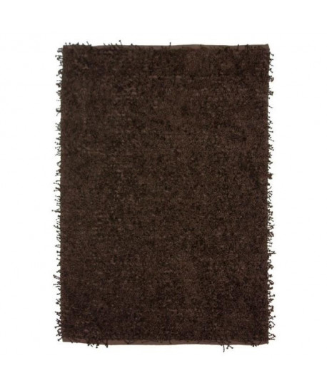 CLOCHETTE SHAGGY Tapis 60x90cm Moka