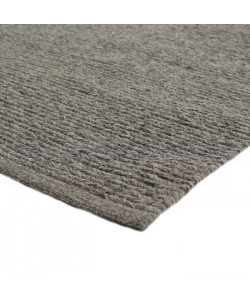 Tapis Wool 100% Laine 133x190cm Gris