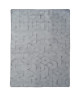 STAMPA Tapis de salon imprimé 70x140 cm  Gris