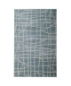 Tapis de salon Comtemporain GRENADA Beige Gris et Bleu 120x170cm