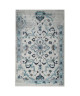 Tapis de salon Oriental CIUDAD Creme et Bleu 120x170cm