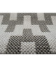 Tapis tissé plat Contemporain CANVAS Gris 120x170cm