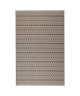 Tapis tissé plat Contemporain CANVAS Beige et Creme 120x170cm