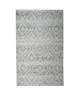 Tapis de salon Géométrique TOSCANE Creme et Gris 120x170cm