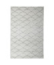 Tapis de salon Contemporain TOSCANE Creme et Gris 120x170cm