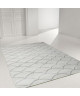 Tapis de salon Contemporain TOSCANE Creme et Gris 120x170cm