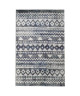 Tapis de salon Ethnique TOSCANE Gris, Bleu nuit et Creme 160x230cm