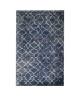 Tapis de salon Contemporain TOSCANE Gris, Bleu nuit 120x170cm