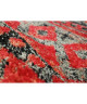 Tapis de salon Ethnique TOSCANE Rougeet Marron 120x170cm