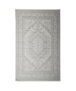 Tapis de salon Oriental TOSCANE Creme et Gris 120x170cm