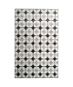 Tapis de salon contemporain TOSCANE Gris et créme 160x230cm