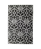 Tapis de salon ethnique TOSCANE Noir et gris 120x170cm