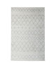 Tapis de salon contemporain TOSCANE Creme et gris 120x170cm