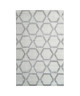 Tapis de salon contemporain TOSCANE Creme et gris 120x170cm