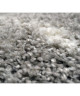 Tapis de salon contemporain DOLCE Gris et creme 120x170cm