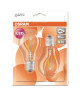 OSRAM Lot de 2 Ampoules LED E27 standard claire 4 W équivalent a 40 W blanc chaud