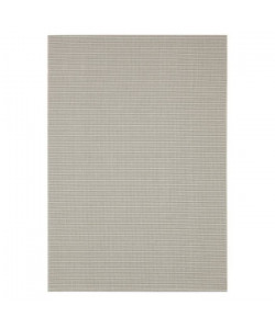 ESSENZA Tapis naturel tissé plat en velours polypropylene  160x230 cm  Blanc et noir