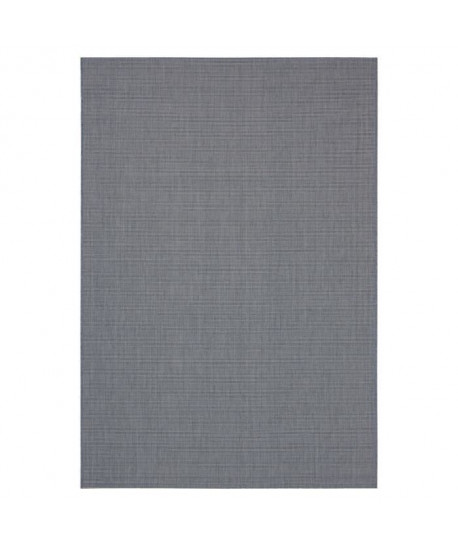 ESSENZA Tapis naturel tissé plat en velours polypropylene  160x230 cm  Bleu et miel