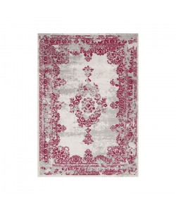 ORIGIN Tapis classique tissé en velours polypropylene  160x230 cm  Beige et rouge bordeaux