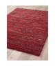 SHERPA COSY Tapis ethnique tissé en velours polypropylene HeatSet  160x230 cm  Rouge et multicolore