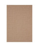 ESSENZA Tapis naturel tissé plat en velours polypropylene  160x230 cm  Orange terracotta