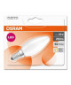 OSRAM Ampoule filament LED E14 2 W équivalent a 25 W blanc chaud