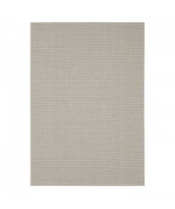 ESSENZA Tapis naturel tissé plat en velours polypropylene  120x170 cm  Blanc et noir