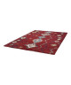 HIMALAYA Tapis ethnique tissé en velours polypropylene HeatSet  120x170 cm  Rouge et multicolore