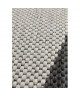 CARLTON Tapis relax 160x230cm Laine & Noir Rayure