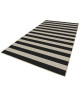 CARLTON Tapis relax 120x170cm Laine & Noir Cottage