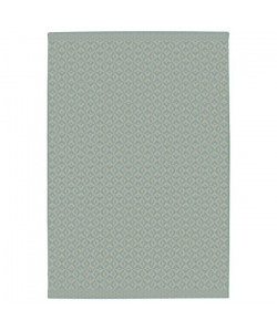 CARLTON Tapis relax 160x230cm Bleu spa & Laine Croisé