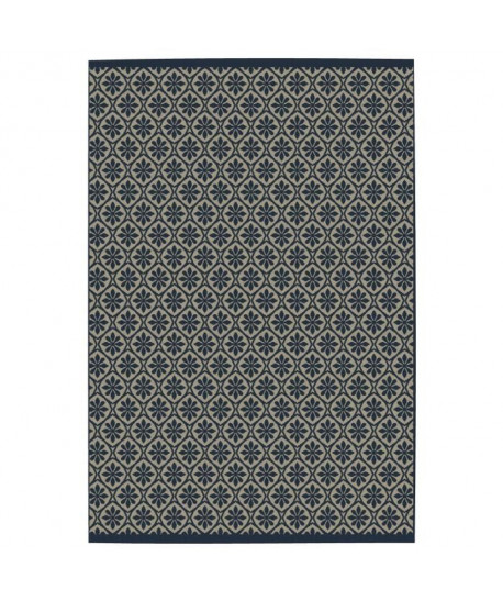 CARLTON Tapis de salon Relax 160X230 cm Bleu nuit