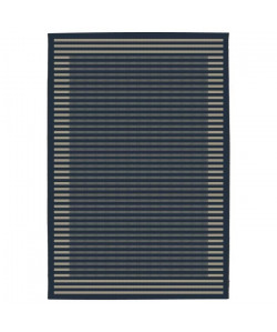 CARLTON Tapis de salon Relax 160 X 230cm Bleu nuit