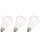 OSRAM Lot de 3 Ampoules LED E27 standard dépolie 9,5W équivalent a 60W blanc chaud